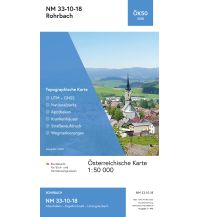 Wanderkarten Oberösterreich BEV-Karte 3318, Rohrbach in Oberösterreich 1:50.000 BEV – Bundesamt für Eich- und Vermessungswesen