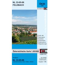 Wanderkarten Steiermark BEV-Karte 4106, Feldbach 1:50.000 BEV – Bundesamt für Eich- und Vermessungswesen