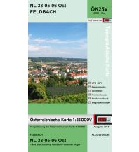 Wanderkarten Steiermark BEV-Karte 4106-Ost, Feldbach 1:25.000 BEV – Bundesamt für Eich- und Vermessungswesen