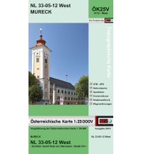 Wanderkarten Steiermark BEV-Karte 4112-West, Mureck 1:25.000 BEV – Bundesamt für Eich- und Vermessungswesen