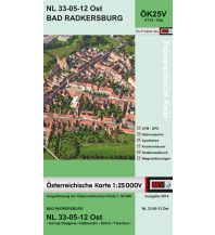 Wanderkarten Steiermark BEV-Karte 4112-Ost, Bad Radkersburg 1:25.000 BEV – Bundesamt für Eich- und Vermessungswesen