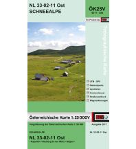 Hiking Maps Styria BEV-Karte 4211-Ost, Schneealpe 1:25.000 BEV – Bundesamt für Eich- und Vermessungswesen