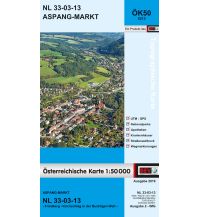 Wanderkarten Steiermark BEV-Karte 5213, Aspang-Markt 1:50.000 BEV – Bundesamt für Eich- und Vermessungswesen