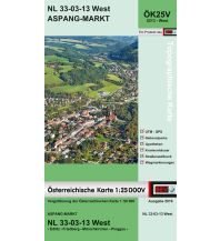 Hiking Maps Styria BEV-Karte 5213-West, Aspang-Markt 1:25.000 BEV – Bundesamt für Eich- und Vermessungswesen