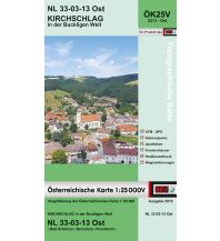 Wanderkarten Niederösterreich BEV-Karte 5213-Ost, Kirchschlag in der Buckligen Welt 1:25.000 BEV – Bundesamt für Eich- und Vermessungswesen