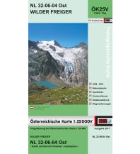 Hiking Maps Tyrol BEV-Karte 2104-Ost, Wilder Freiger 1:25.000 BEV – Bundesamt für Eich- und Vermessungswesen