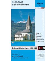 Wanderkarten Salzburg BEV-Karte 3216, Bischofshofen 1:50.000 BEV – Bundesamt für Eich- und Vermessungswesen