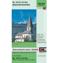 Wanderkarten Salzburg BEV-Karte 3216-Ost, Bischofshofen 1:25.000 BEV – Bundesamt für Eich- und Vermessungswesen