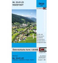 Wanderkarten Salzburg BEV-Karte 3223, Radstadt 1:50.000 BEV – Bundesamt für Eich- und Vermessungswesen