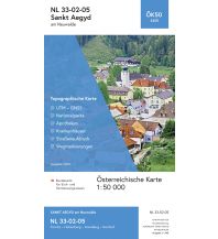 Wanderkarten Niederösterreich BEV-Karte 4205, Sankt Aegyd am Neuwalde 1:50.000 BEV – Bundesamt für Eich- und Vermessungswesen