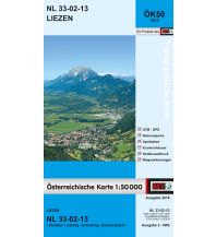 Wanderkarten Steiermark BEV-Karte 4213, Liezen 1:50.000 BEV – Bundesamt für Eich- und Vermessungswesen