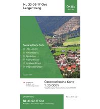 Wanderkarten Steiermark BEV-Karte 4217-Ost, Langenwang 1:25.000 BEV – Bundesamt für Eich- und Vermessungswesen
