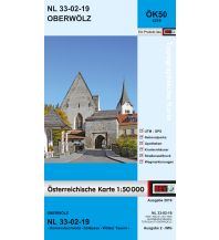 Hiking Maps Styria BEV-Karte 4219, Oberwölz 1:50.000 BEV – Bundesamt für Eich- und Vermessungswesen