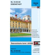 Wanderkarten Niederösterreich BEV-Karte 5202, Eisenstadt 1:50.000 BEV – Bundesamt für Eich- und Vermessungswesen