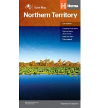 Straßenkarten Australien - Ozeanien Hema State Map - Northern Territory 1:800.000 Hema Maps