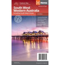 Straßenkarten Australien - Ozeanien Hema Maps - South West Western Australia (Südwesten Westen Australien) 1:700.000 Hema Maps