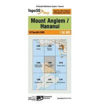 Hiking Maps New Zealand LINZ Map CH09, Mount Anglem/Hananui 1:50.000 Infomap Department of Survey and Landinformation New Zealand