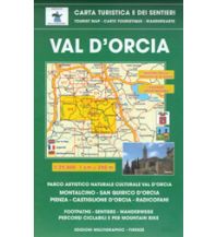 Hiking Maps Italy Carta turistica e dei sentieri 515, Val d'Orcia 1:25.000 Edizioni Multigraphic