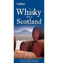 Road Maps United Kingdom Whisky Map of Scotland Harper Collins Publishers