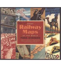 Eisenbahn Great Railway Maps of the World Penguin Books