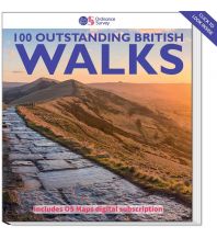 Wanderführer 100 Outstanding British walks Ordnance Survey UK