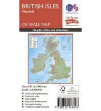 Europe British Isles Physical Map - Großbritannien/Irland 1:1.000.000 Ordnance Survey UK