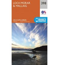Wanderkarten Schottland OS Explorer Map 398 Großbritannien - Loch Morar & Mallaig 1:25.000 Ordnance Survey UK