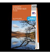 Hiking Maps Scotland OS Explorer Map 439, Coigach & Summer Isles 1:25.000 Ordnance Survey UK