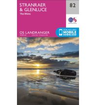 Wanderkarten Britische Inseln OS Landranger Map 121 Großbritannien - Stranraer & Glenluce 1:50.000 Ordnance Survey UK