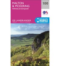 Wanderkarten Britische Inseln OS Landranger Map 100 Großbritannien - Malton & Pickering 1:50.000 Ordnance Survey UK