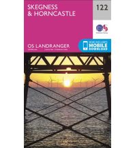 Hiking Maps OS Landranger Map 122 Großbritannien - Skegness & Horncastle 1:50.000 Ordnance Survey UK