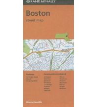 City Maps Rand McNally City Map - Boston Rand McNally