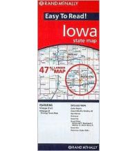 Straßenkarten Rand McNally Easy to Read - Iowa state map Rand McNally