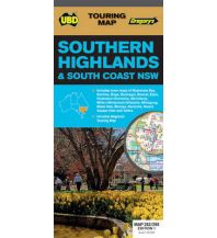 Hiking Maps UBD Gregory's Touring Map Australien - Southern Highlands and South Coast New South Wales 1:25.000 Craenen