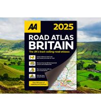 Reise- und Straßenatlanten AA Road Atlas Britain 2025 AA Publishing