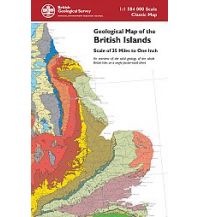 Geology and Mineralogy British Geological Survey - Geological Map of the British Islands - folded Cordee