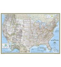 Amerika USA Classic laminated 1:2.815.000 National Geographic Society Maps