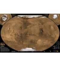 Poster und Wandkarten Destination Mars - The Red Planet National Geographic Society Maps