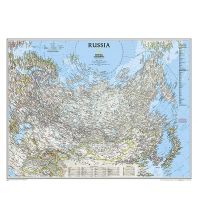 Poster and Wall Maps Russia Classic laminated 1:12.617.000 National Geographic Society Maps