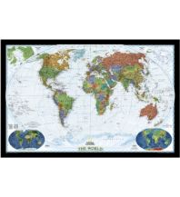 Poster and Wall Maps World political 1:22.445.000 National Geographic Society Maps