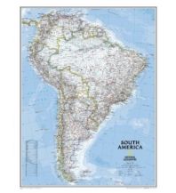 Amerika America South 1:11.121.000 National Geographic Society Maps