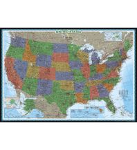 Poster und Wandkarten USA - United States Decorator laminated 1:2.815.000 National Geographic Society Maps