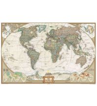 World Maps World Executive laminated 1:36.384.000 National Geographic Society Maps