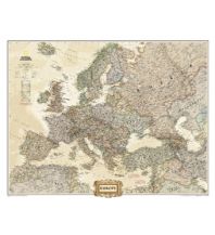 Poster und Wandkarten Europe Executive 1:8.425.000 National Geographic Society Maps