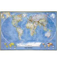 Poster und Wandkarten World Classic laminated 1:38.931.000 National Geographic Society Maps