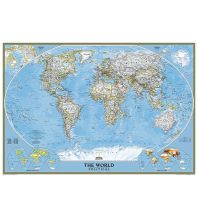 World Maps World Classic laminated 1:24.031.000 National Geographic Society Maps