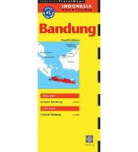 Stadtpläne Periplus Travel Map - Bandung 1:60.000 Periplus