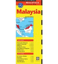 Road Maps Periplus Travel Map - Malaysia  1:1.500.000 / 1:2.000.000 Periplus