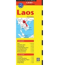 Road Maps Periplus Travel Map - Laos 1:2.000.000 Periplus