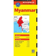 Straßenkarten Periplus Travel Map - Myanmar 1:2.000.000 Periplus